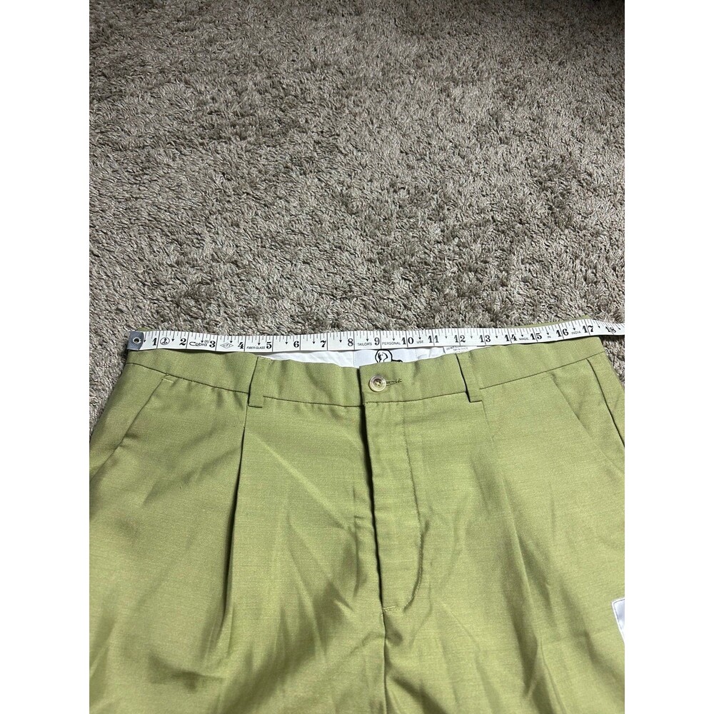 Jungles jungles trouser pleated pants green size medium - Picture 10 of 11